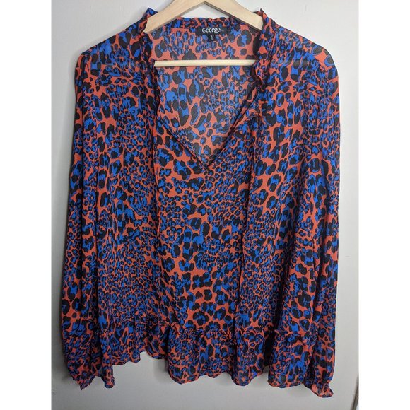 George | Leopard Print Blouse - Picture 1 of 4